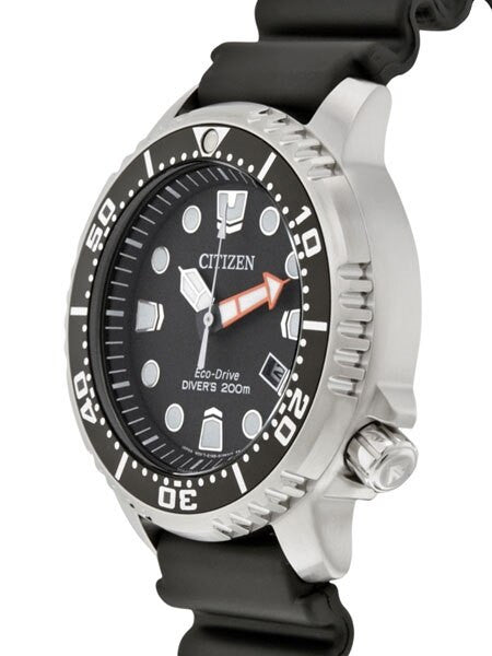 Citizen Eco-Drive Promaster Scuba Diver Watch with Rubber Dive Strap #BN0150-10E