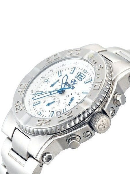 Reactor Critical Mass Chronograph Watch with SuperLuminova Illumination and Stainless Steel Case #75602