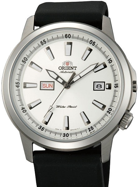 Orient 42mm Stingray Day and Date Automatic Watch with White Dial #EM7K00BW