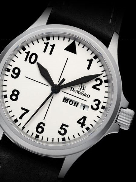 Damasko Swiss ETA Automatic with a 40mm Bead-Blasted Case, Luminous Dial #DA37
