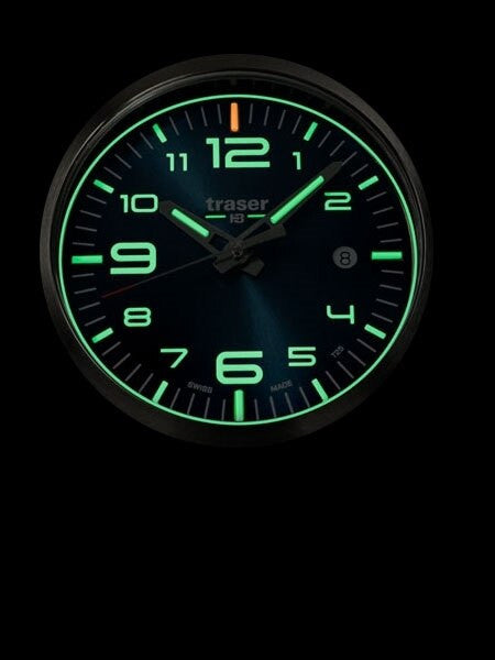 Traser P59 Essential S Blue Dial Watch w/Trigalight + SuperLuminova #108208