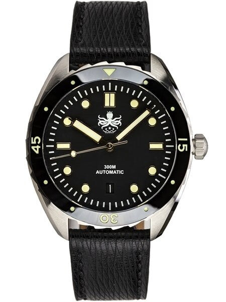 PHOIBOS Eagle Ray 300-Meter Automatic Dive Watch with Double Dome AR Sapphire Crystal #PY017C