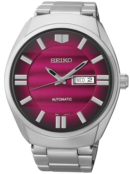 Seiko Recraft Series Automatic Watch with 43.5mm Stainless Steel Case and Matching Bracelet #SNKN05