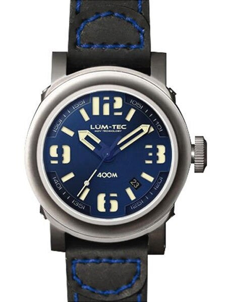 Lum-Tec 42mm High-Beat Automatic Watch with AR Sapphire Crystal #400M-2