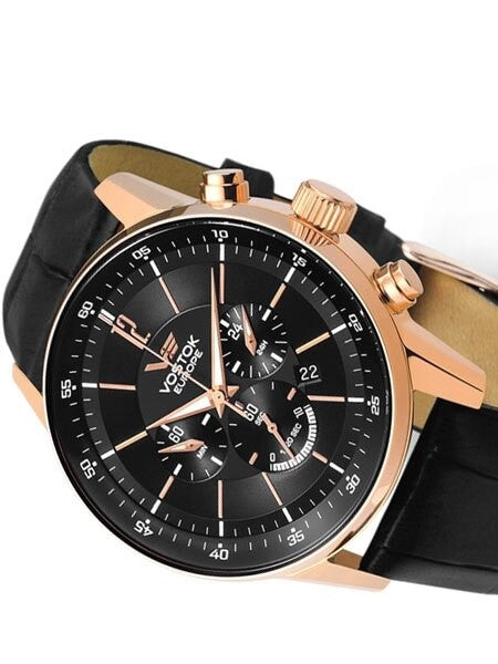 Vostok-Europe Gaz-Limo Quartz Chronograph with 24-Hour Sub-Dial #5619296