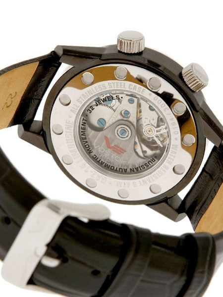 Vostok-Europe Men's Gaz-Limo Automatic, Dual Time Watch #5602059