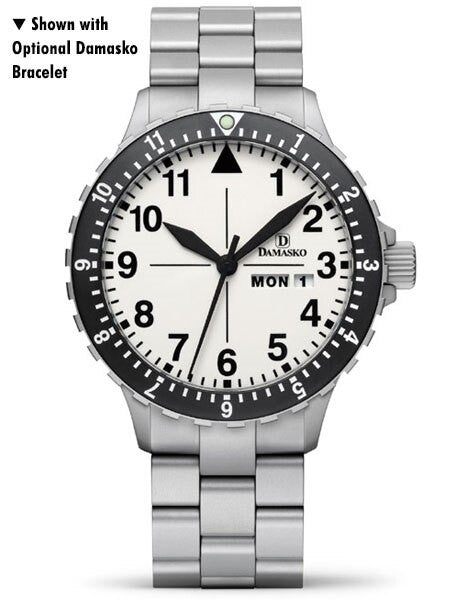 Damasko Swiss ETA Automatic with a Rotating 12-Hour Bezel and Fully Luminous Dial #DA47