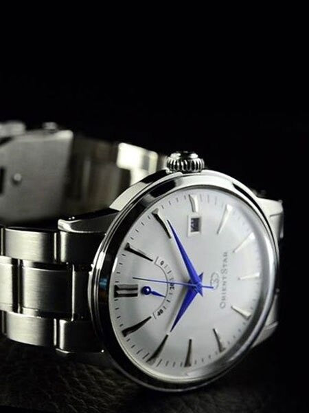 Orient Star Classic Automatic Dress Watch with Power Reserve, Domed Crystal #EL05003W