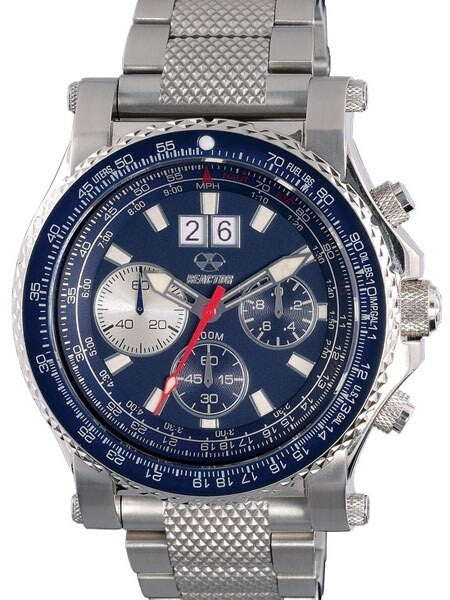 Reactor Valkyre Chronograph Watch with Big Date and SuperLuminova Illumination #81003