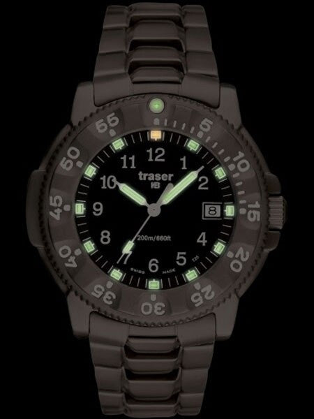 Traser Commander 100 Military Titanium Watch #P6506.670.32.01