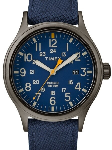 Timex 40mm Allied Quartz Watch with Blue Dial and INDIGLO Night-Light #TW2R46200VQ