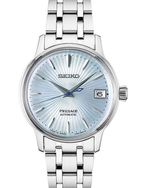 Ladies Seiko Presage "Cocktail Time" Automatic Dress Watch with 33.8mm Case #SRP841
