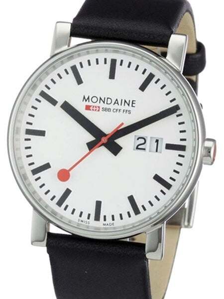 Mondaine Railways EVO Quartz Dress Watch with Large Date #A627-30303-11SBB