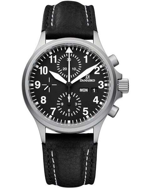 Damasko Swiss Valjoux 7750 Chronograph with a 60-Minute Stopwatch and 12-Hour Totalizer #DC56