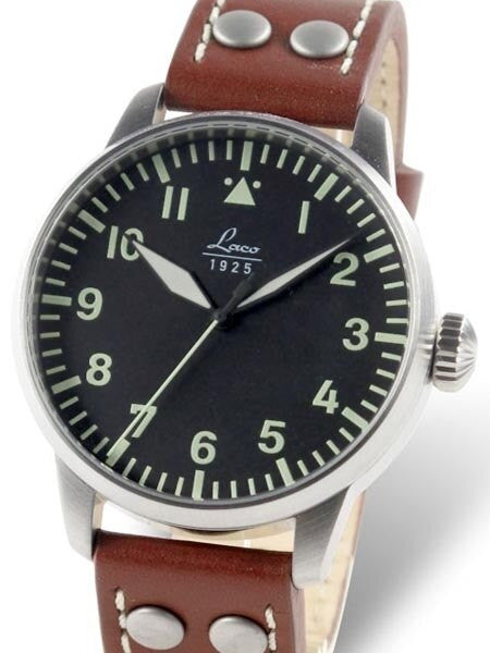 Laco Rostock Type A Dial Hand Wind, Mechanical Pilot Watch #861754