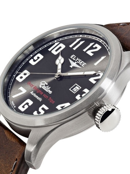 Elysee 46mm Hemmersbach Automatic Watch with Sapphire Crystal #38011