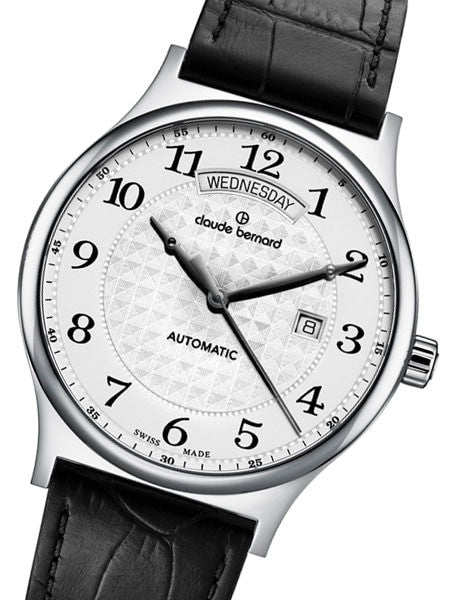 Claude Bernard Swiss Made Automatic Dress Watch #83014-3-AB