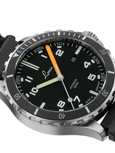 Laco Squad Himalaya 300 Meter Dive Watch with a Double-Domed AR Sapphire Crystal #862106