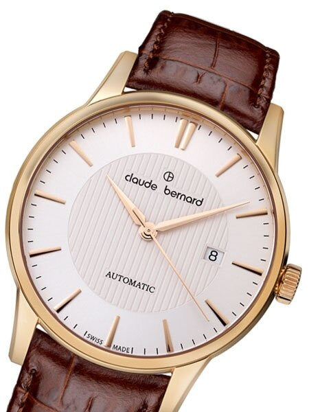 Claude Bernard Swiss Made ETA Automatic Dress Watch #80091-37R-AIR