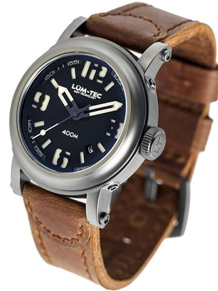 Lum-Tec 42mm High-Beat Automatic Watch with AR Sapphire Crystal #400M-3