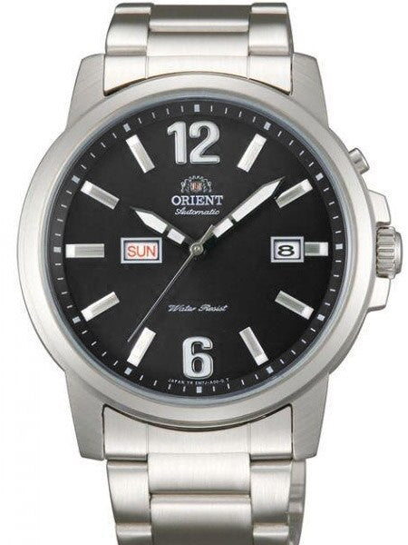 Orient 42mm Starfish Day and Date Automatic Watch with Black Dial #EM7J006B