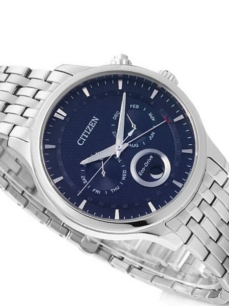 Citizen Eco-Drive Calendar Watch with Pointer Date, Sapphire Crystal #AP1050-56L