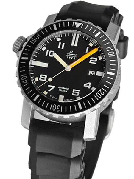 Laco Squad Ocean 1000 Meter Dive Watch with Sapphire Crystal and Helium Release Valve #861704