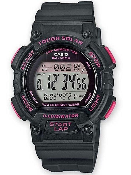 Casio Women's Tough Solar-Light Powered Digital Chronograph Alarm #STL-S300H-1C