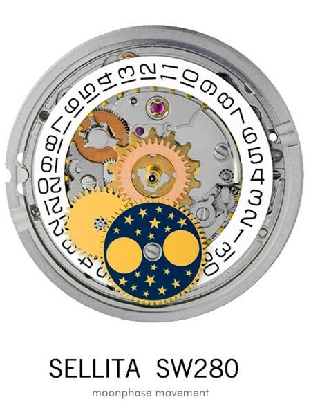 Iron Annie Amazonas Impression Swiss Automatic Moonphase Watch #5908-1