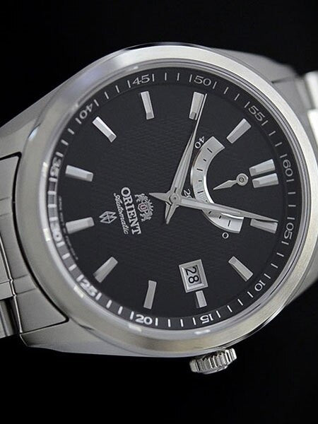 Orient Vintage Automatic Watch with Power Reserve Meter and Sapphire Crystal #FFD0F001B