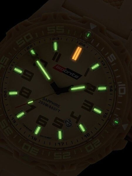 Armourlite Isobrite Tan Valor Watch with T-100 Tritium Illumination and Sapphire Crystal #ISO304