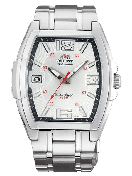 Orient Equalizer Automatic Watch with Patterned White Dial #ERAL006W
