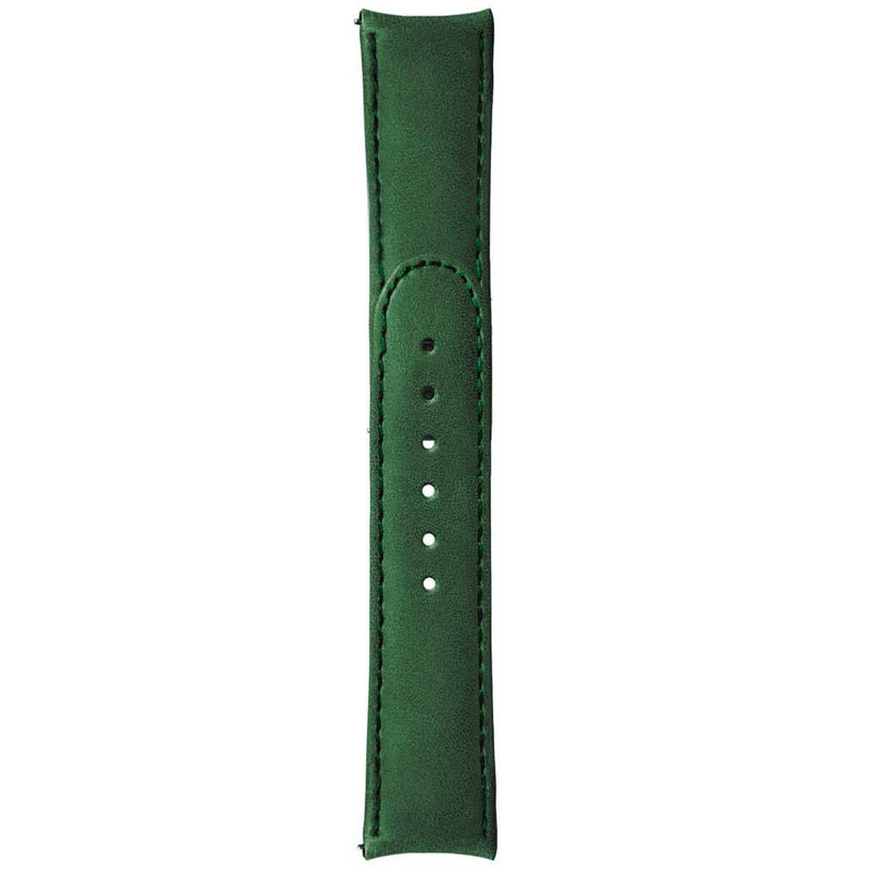 Formex 20mm ESSENCE 39 Green Leather Strap (without clasp) #CLS-0333-710