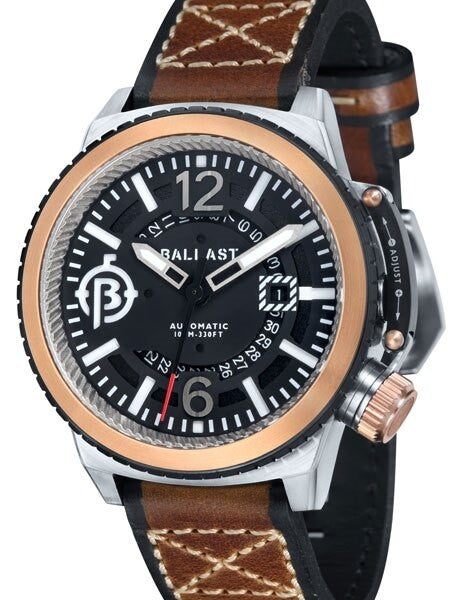 Ballast Trafalgar Automatic Watch with Unique Bezel System #BL-3133-01