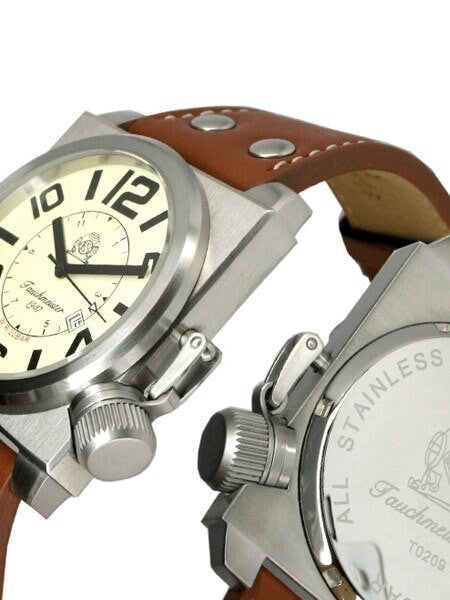 Tauchmeister T0209 XXL Automatic Military Watch with 48mm Square Case