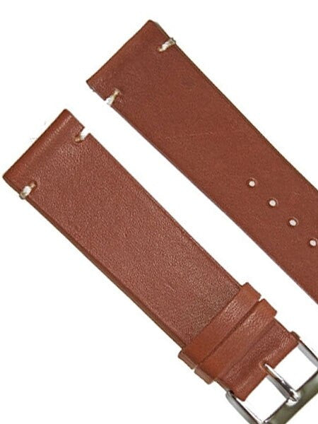 Horween Vintage Style Honey Brown Calfskin Leather with Matching Lining and Hand-Stitching #INS-HOR03