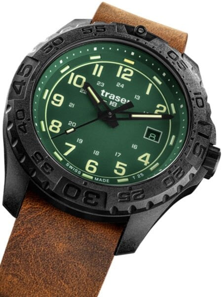 Traser Swiss Tactical Watch with Trigalight Illumination and AR Sapphire Crystal #109038