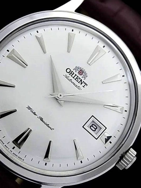 Orient 2nd Generation Automatic Watch with Silvertone Case and Hour Markers #AC00005W