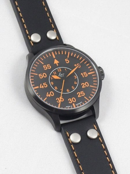 Laco Mantua Type B Dial Automatic Pilot Watch with Sapphire Crystal #861966PVD
