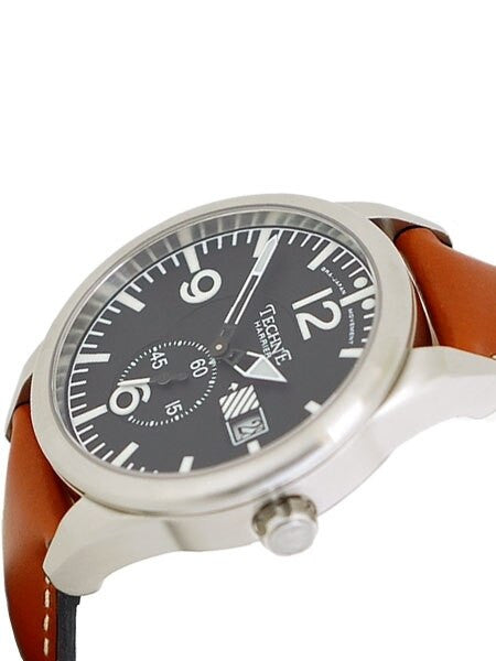 Techne 41mm Harrier Aviator Quartz Watch with Anti-Reflective Sapphire Crystal  #375.053
