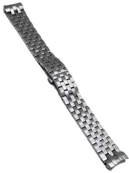 N.B. Yaeger Brushed Finish Solid Link Bracelet #NBY-Bracelet-SS (20mm)