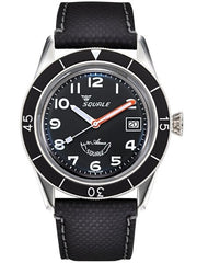 Squale 300 Meter Swiss Made Automatic Dive Watch with Black Dial  #SUB-39MON