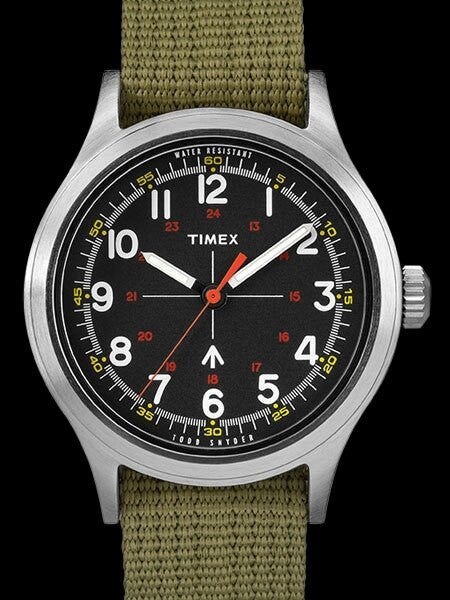 Timex x Todd Snyder Military Inspired 40mm Watch with Fabric Strap #TW4B05800JR