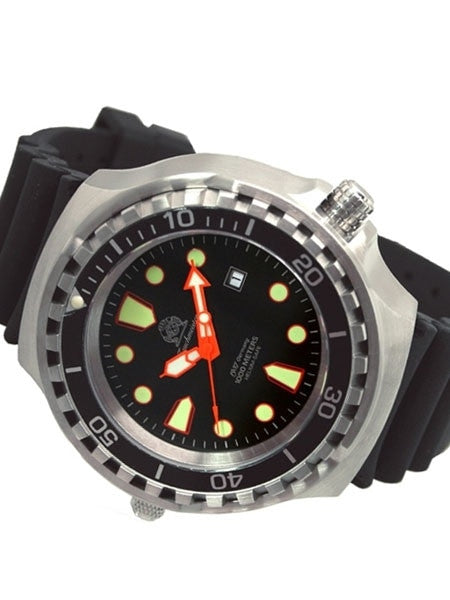 Tauchmeister Automatic, 1000m Dive Watch with Helium Release Valve and Sapphire Crystal #T0079