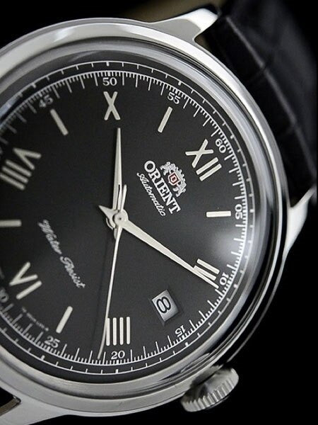 Orient Automatic Dress Watch with Black Dial, Roman Numeral Markers #ER2400DB