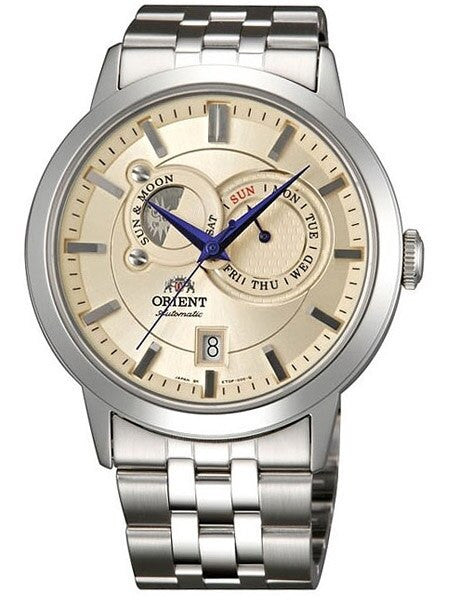 SCRATCH AND DENT - Orient Automatic Sun and Moon Watch with Sapphire Crystal #ET0P002W-SND1