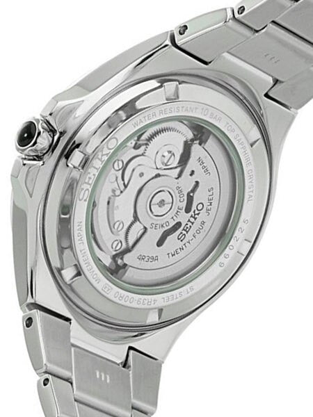Seiko Coutura Automatic 24-Jewel Watch with an Open Heart Dial #SSA314
