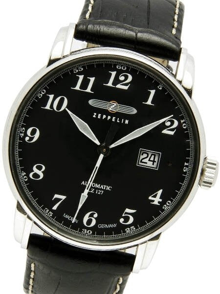 Graf Zeppelin Swiss ETA Automatic, Big Date Watch with Sapphire Crystal #7652-2