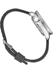 Seiko 5 Sports 24-Jewel Automatic Watch with Black Dial and Silicone Strap #SRPD93