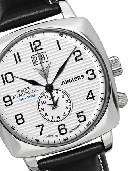 Junkers 1st Atlantic Flight Dual Time, Big Date Watch #6440-1